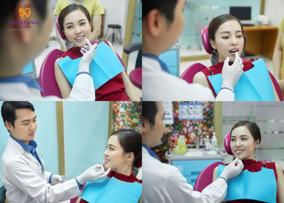 thẩm mỹ dán sứ