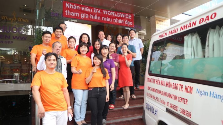 Bệnh Viện WorldWide hưởng ứng phong trào hiến máu
