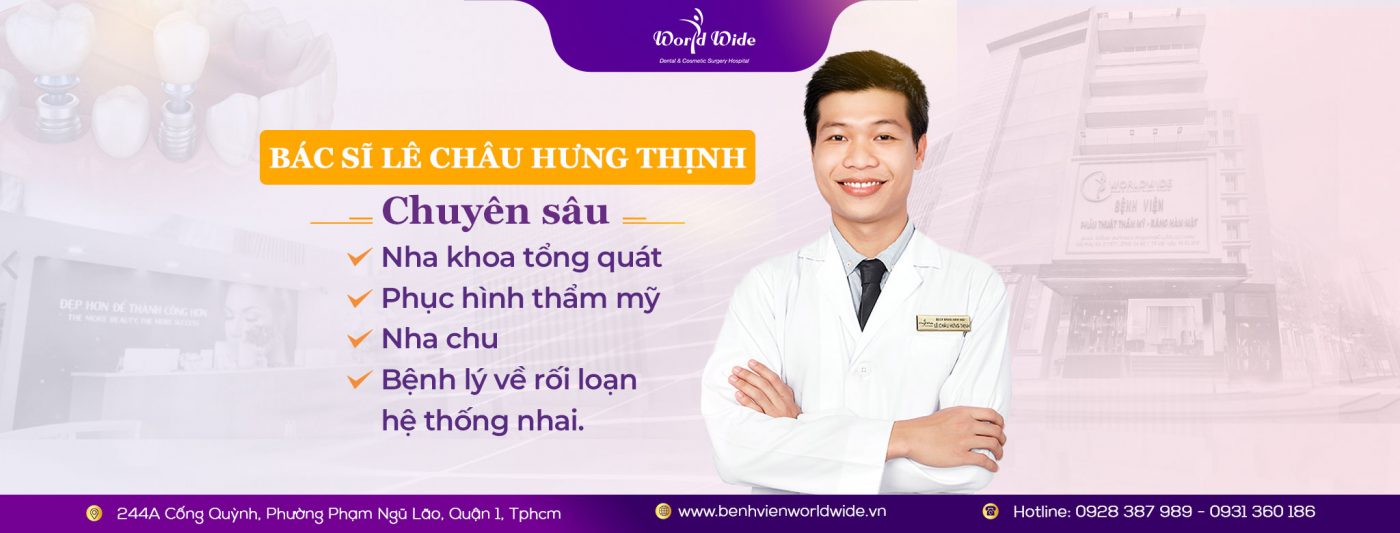 Bác sĩ Lê Châu Hưng Thịnh