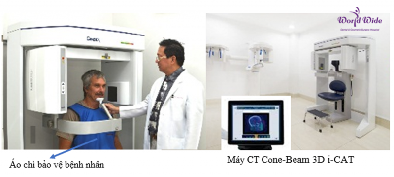 Máy CT Cone-beam tại Bệnh viện Worldwide