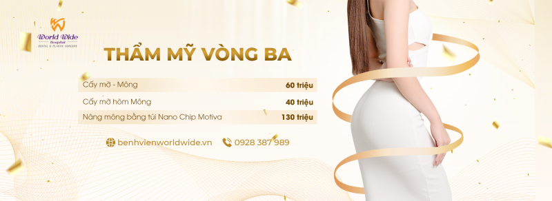 bảng giá thẩm mỹ vòng 3