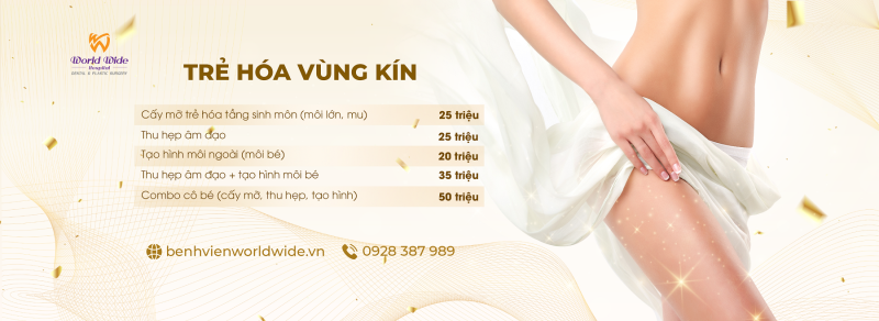 trẻ hóa vùng kín