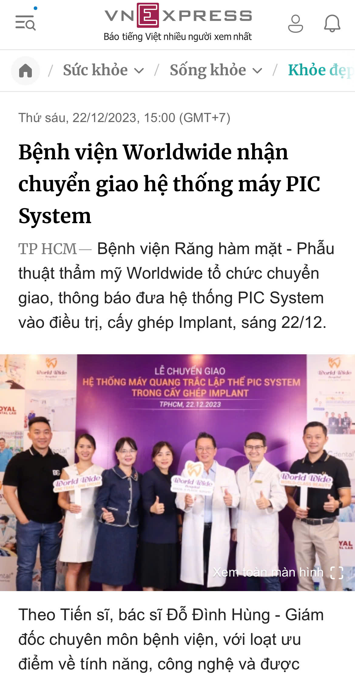 bệnh viện răng hàm mặt