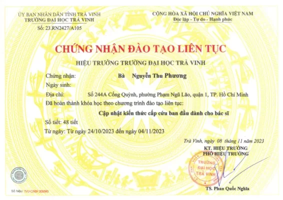 Nguyen Thu Phuong D.D.S