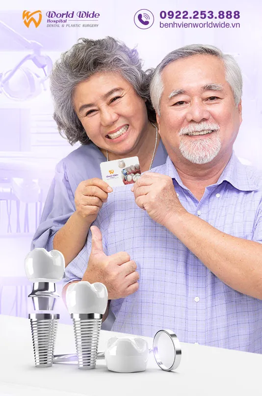 Senior dental implants